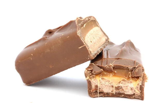 Fedett karamell csokoládé — Stock Fotó