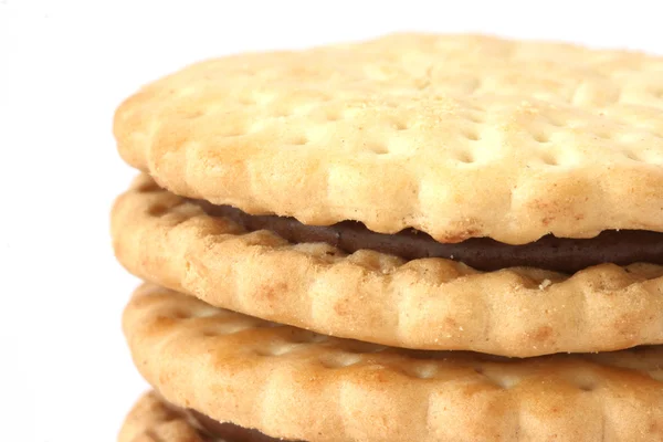 Pilha de biscoitos de manteiga de biscoito — Fotografia de Stock