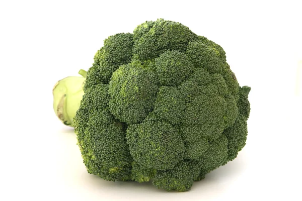 stock image Green brocolli on white background