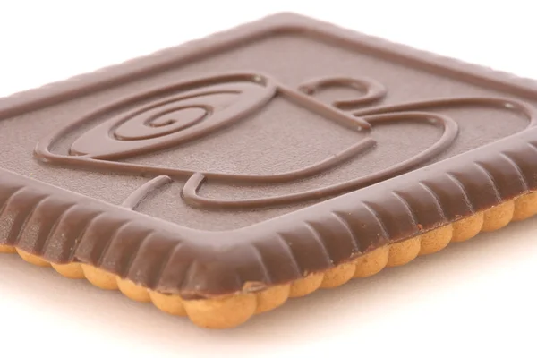Fila de biscoitos de manteiga de biscoito — Fotografia de Stock