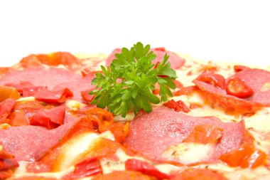 lezzetli taze pizza