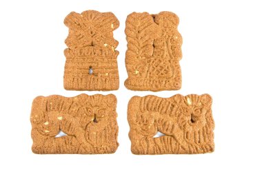 Hollandalı speculaas bisküvi pastası