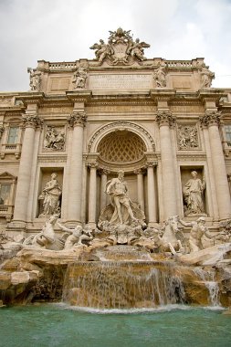 Fountain Di Trevi Rome clipart