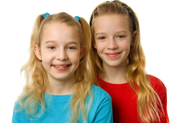 Due giovani ragazze bionde — Foto Stock