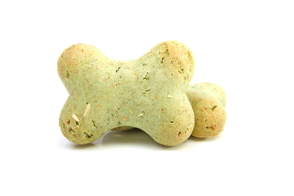 Green dog cookies — Stock Photo, Image