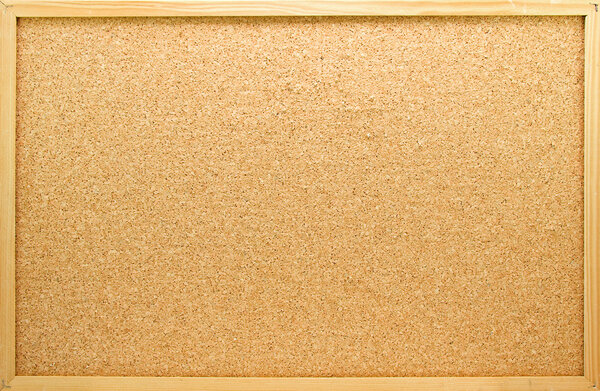 Пустая доска объявлений в крупном плане
