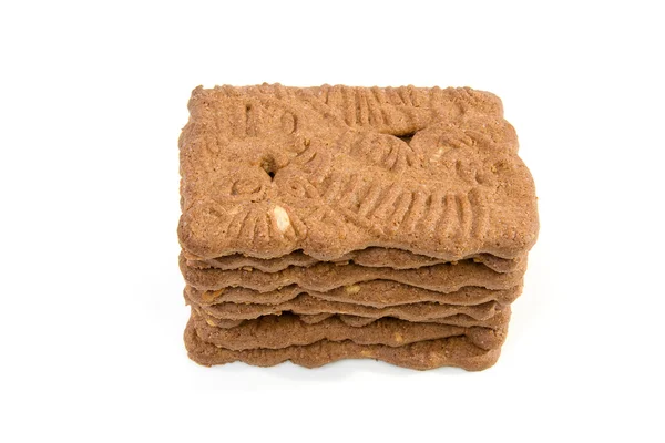 Torta di biscotti speculaas olandese — Foto Stock