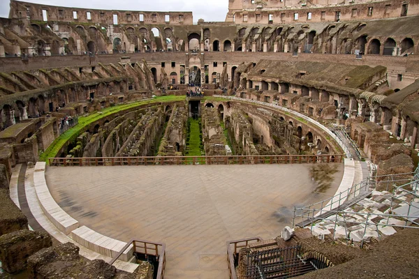 Dentro do Coliseu de Roma — Fotografia de Stock