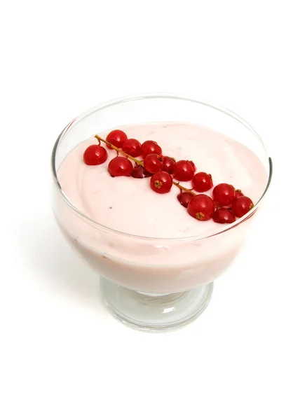 Yogurt dish — Stock Photo, Image