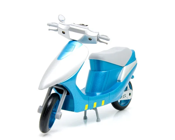 Blue scooter — Stock Photo, Image