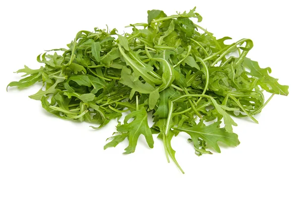 Pile of fresh Ruccola lettuce — Stock Photo, Image