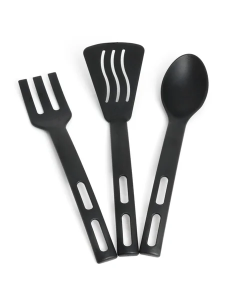 Black kitchen tools — Stock Photo, Image