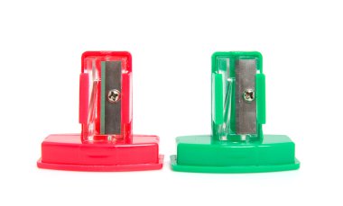 Two colorful sharpeners clipart