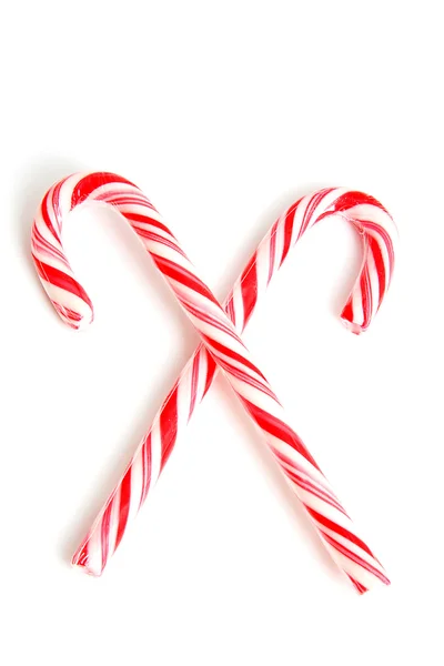 Traditional christmas candy cane — Stock Photo, Image