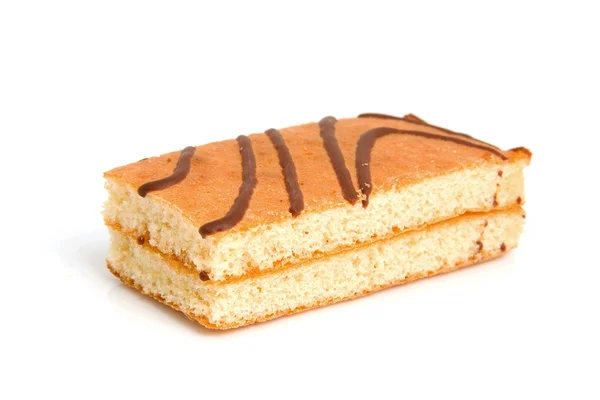 Cake with stripes — Stock Photo, Image