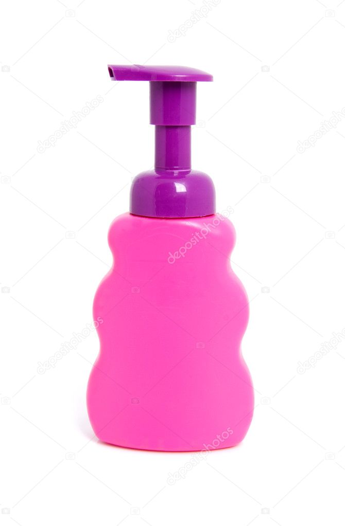 Pink soap bottle — Stock Photo © sannie32 2210338