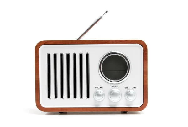 Eski moda radyo — Stok fotoğraf