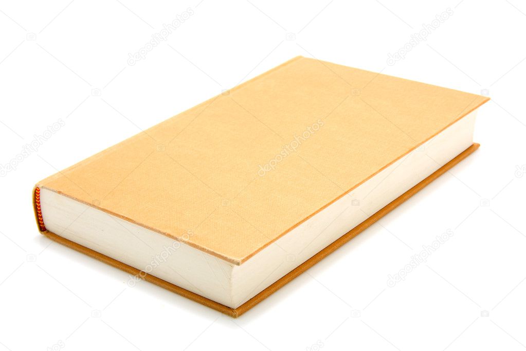 One brown book