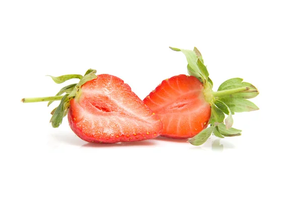 Sliced fresh strawberry — Stock Photo, Image