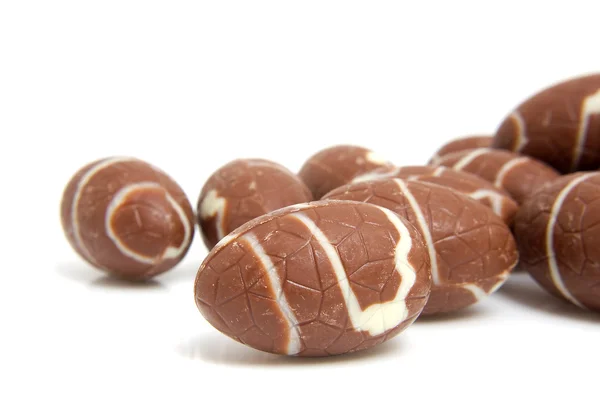 초콜릿 부활절 달걀 — 스톡 사진
