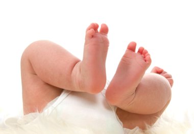 Litte babyfeet clipart