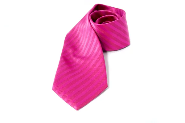 Růžová kravata — Stock fotografie