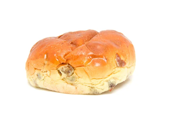 Jeden kypřicími chleba: krentenbol — Stock fotografie