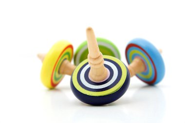 Spinning top clipart