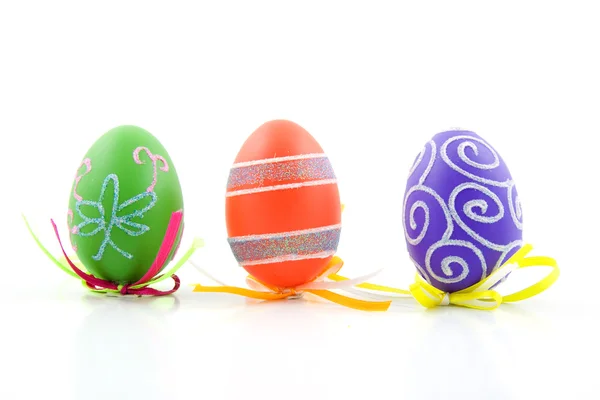 Tres huevos de Pascua —  Fotos de Stock