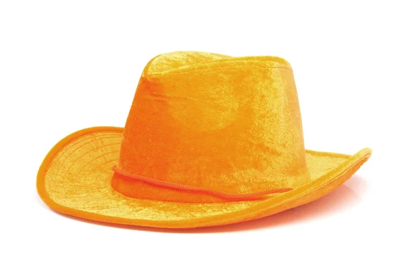 Orange västra hatt — Stockfoto