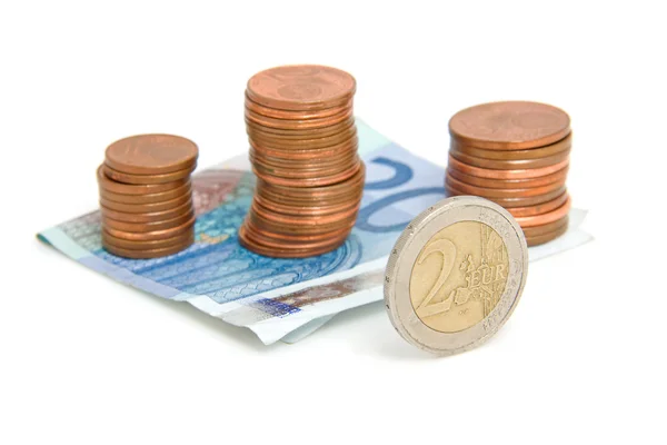 Ευρώ χρήματα — Φωτογραφία Αρχείου