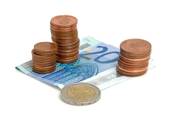 Ευρώ χρήματα — Φωτογραφία Αρχείου