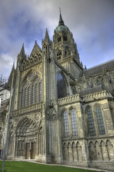 Katedra w Bayeux — Zdjęcie stockowe