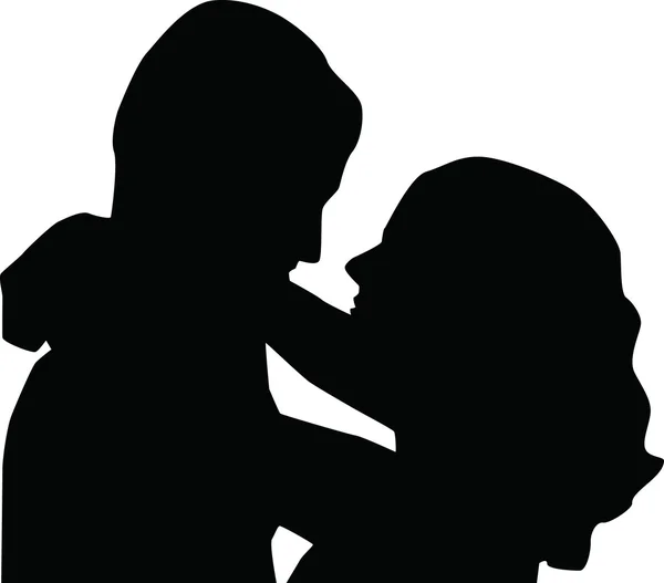 Mann und Frau verliebt — Stockvektor