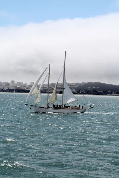 stock image Yacht sailing