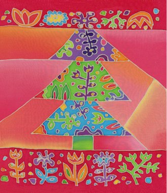 Batik Noel ağacı