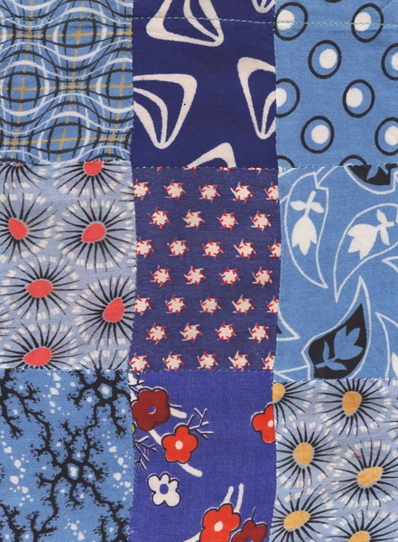 Handmade quilt pattern — Stock Photo, Image
