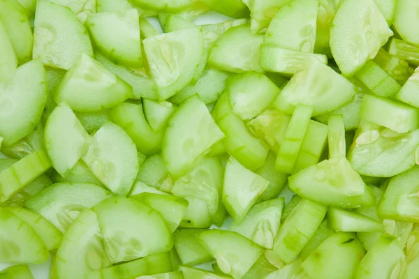 stock image Cucumber Tiny Slices Background