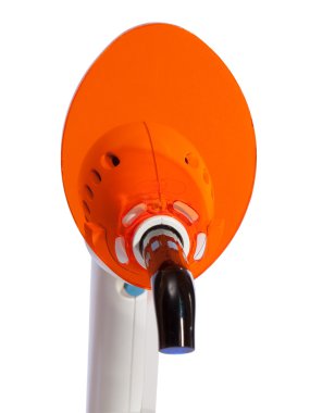 Dental UV Curing Light Tool Isolated clipart