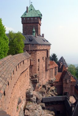 Haut-Koenigsbourg castle clipart
