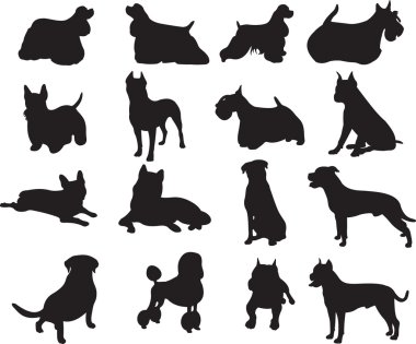 Dog vector clipart