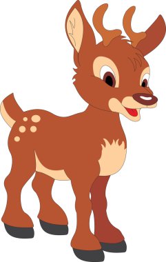 Deer vector clipart