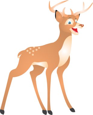 Deer vector clipart