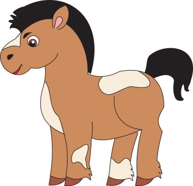 Horse vector clipart