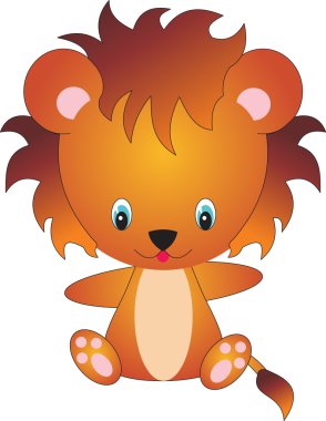 Lion vector clipart