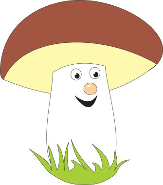 Mushroom vector clipart