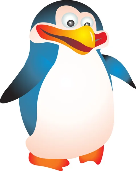 Pingwin wektor — Wektor stockowy