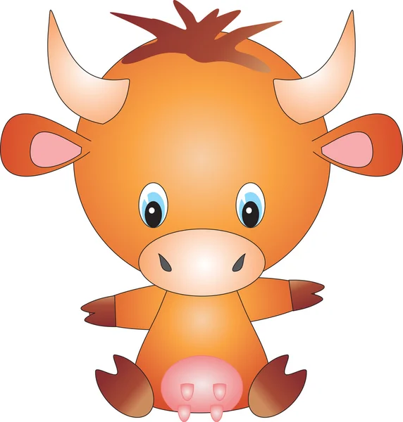 Vector de vaca — Vector de stock