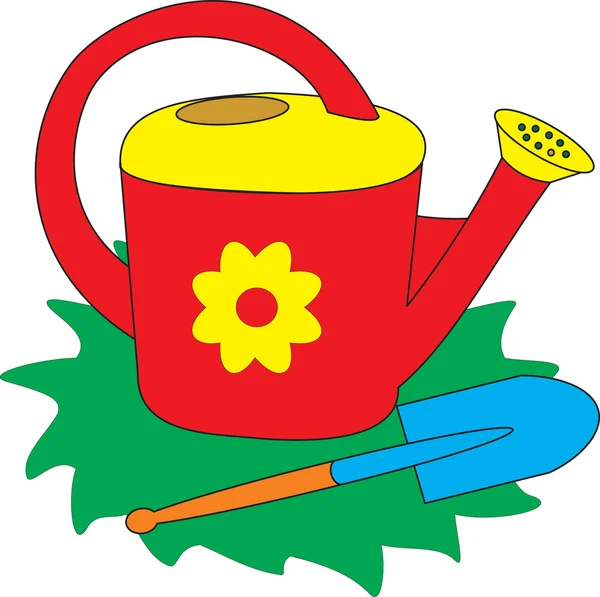 stock vector Watering Can vector