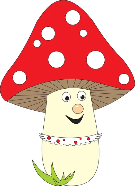 Vecteur champignon — Image vectorielle